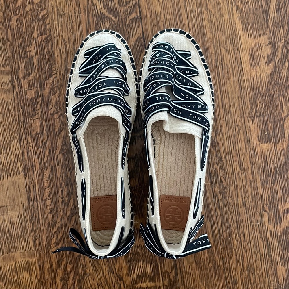 Tory Burch Espadrille Sneakers Size 9